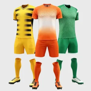 Oem Odm South American Style Club Heat Transfer Short Windproof Moisture Wicking Soccer Jersey Football Shirt for Pro