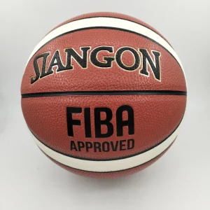Official 7 Training Basketball Match Custom Logo for Indoor Use Water Resistant Durable Made PU Leather Microfiber Rubber