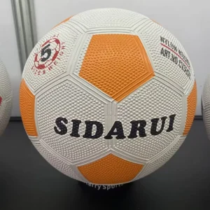 Official Colorful Leather PVC Football Size 3 4 5 Training with Custom Brand & OEM Logo High Quality Factory