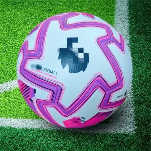 Official Match Football Sizes 4 5 FB-01 Made From PU PVC Thermal Bonded Wear Resistant Durable Sports Training