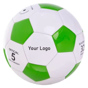 Official Size 5 Custom Logo PVC Foam Leather Soccer Ball for Promotion