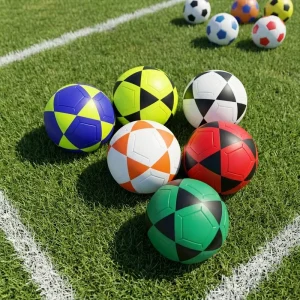 Official Size 5 Durable PVC Thermal Bonded Soccer Ball for Sports Outdoor Use