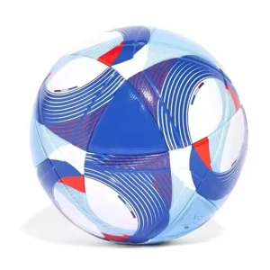 Official Size 5 Thermal Bonded TPU Soccer Ball 3mm Thick Eco-Friendly Lightweight Customized Logo Blue White Team
