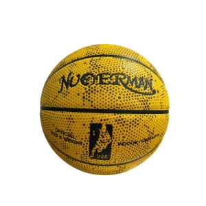 Official Size 7 Basketball With Logo Basketball Training PU Laminated Basketball
