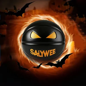 Official Size 7 Halloween Demon Basketball PU Leather Texture Wear Resistant Competition Training Basketball for Men Youth