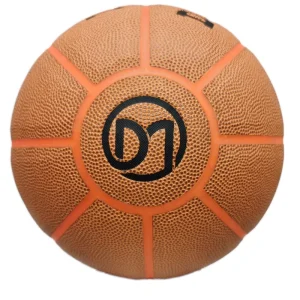 Official Size 7 Laminated PU Hygroscopic Leather Basketball LED Lights Custom Logo Rubber Bladder ISO9001 Certified