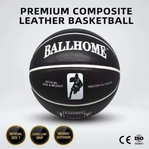 Official Size 7 OEM Basketball With Custom Logo Training Ball Made Of Durable Composite PU Leather
