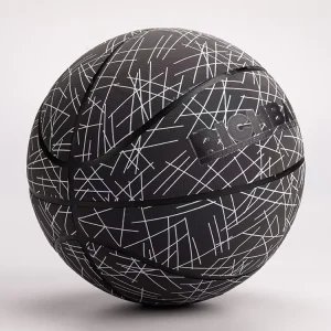 Official Size 7 PU Street Shiny Basketball Balls Customized Manufacturer Reflective Basketball