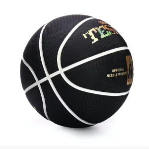 Official Size Indoor Training Basketball Composite Microfiber Leather Butyl Bladder Custom Logo