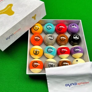 Original 57.2mm Tungsten Pool Balls Set for Pool Table Tournament & Training Use Durable
