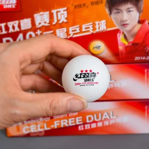 Original Brand Professional 3-Star ITTF Approved White Table Tennis Balls 10PCS Box ABS 40MM