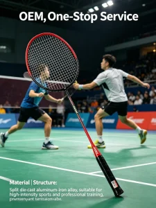 Original Factory Direct Sale Custom Anyball Badminton Rackets Set for Sports & Training