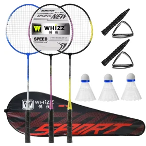 Original Factory High Quality Steel Badminton Racket Set
