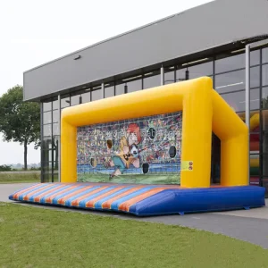 Outdoor Carnival Interactive Prop Inflatable Soccer Training Goal Football Shoot Penalty Kick Sports Game Equipment