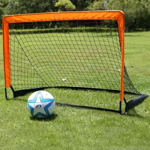 Outdoor Children Soccer Training Exercise Equipment Pop up Type Folding Football Gate Net