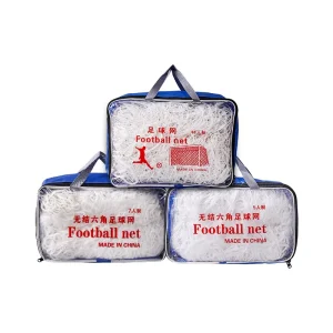 Outdoor High Quality Durable Plastic Soccer and Football Training Nets Essential Court Equipment