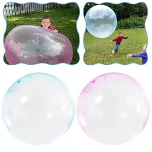 Outdoor Inflatable Pool Toys Funny Bubble Ball for Kids Water Ball with Soft Rubber Beach Jelly Balloon Toy Balls