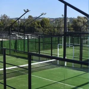 Outdoor Padel Court Anti Corrosion Steel Structure Glass Padle Tennis Court Full Set Equipment for Coastal Humid