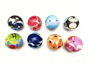 Outdoor Play Sports Inflatable Toy PU Foam Animal Shape Promotional Stress Ball Customized Logo Ages 5-14