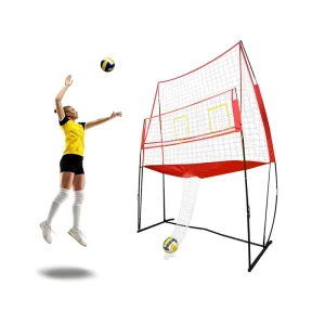 Outdoor Portable 3 Adjustable Height Volleyball Practice Net Station Quality Training Equipment For