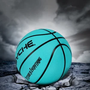 Outdoor Rubber Basketball Durable Customizable Size 5 and 6 Personalized Logo High Quality Ball