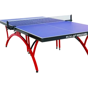 Outdoor SMC + Metal Waterproof Blue Table Tennis Table 2740x1525x760mm for Competition