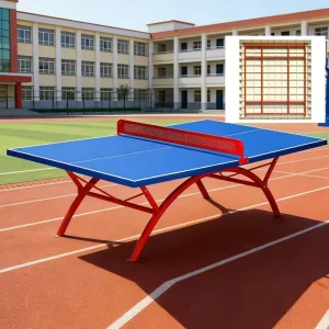 Outdoor School Standard Pingpong Table Table Tennis Waterproof Sunscreen Training SMC 18mm Thick Sport Fitness Equipment