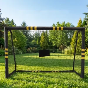 Outdoor Soccer Football Goal Post Portable Soccer Goal with Net for Backyard Steel Football Goal