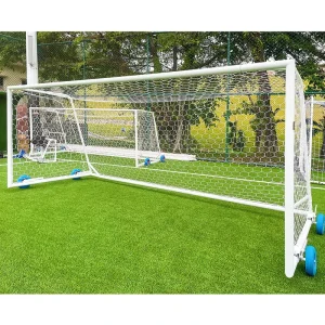 Outdoor Soccer & Football Metal Goalpost Aluminium Court Equipment Outdoor Football Goal Aluminium Goalpost