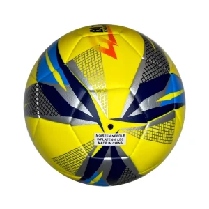 Outdoor Sports Footballs Made of Machine-sewn PVC Material Fluorescent Yellow for Football Training and Matches