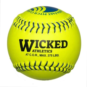 Outdoor Sports Official Color Leather Baseball Custom Logo 12 Inch 11 Inch Training Softball Ball