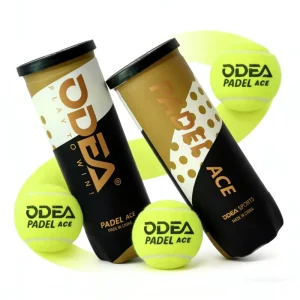 PADEL ACE Series ITF IPF Certified 57% Wool Rubber Core Pressurized Portable 67mm Durable OEM ODM Tennis Ball
