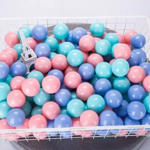 PE Colorful Baby 5.5 6 7 8 CM Sports Indoor Outdoor Ocean Playground Eco Friendly Plastic Inflatable Pit Balls
