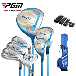 PGM JRTG008 MO EYES Series Right Handed Kids Children Junior Boys Girls Teenager Golf Clubs Complete Set with Golf Stand Bag