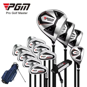 PGM MTG051 OVERSEA Beginner Level Right Handed and Left Handed Men Golf Clubs Complete Set with Golf Bag