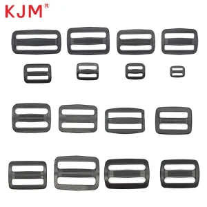 POM Acetal Material 20MM 25MM 32MM 38MM 50MM Plastic Slide Tri-glide Buckles for Bags