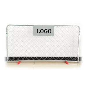 PP Feet Thickening Galvanized Tube Table Tennis Barriers for Outdoor