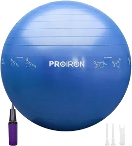 PROIRON Small Body Custom Yoga Ball 55 cm Eco friendly Exercise Ball Fitness Gym Balance Training