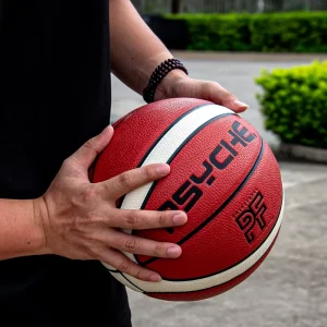 PSYCHE Custom Logo Printed Basketball Size 7 Professional PU Leather Men’s Indoor Outdoor Training Ball