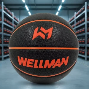 PU Basketball 12 Pcs Size 7 Thermal Bonded Inflatable Pump Lightweight Breathable Indoor Outdoor Training Playing