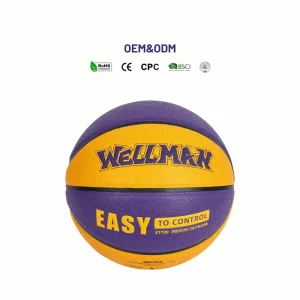 PU Basketball Size 7 Thermal Bonded Bulk Men Adults Youth Donation BSCI ISO9001 CE OEM ODM Factory Lightweight