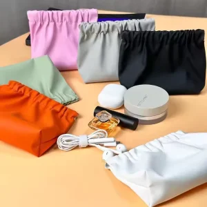 PU Cosmetic Pouch Travel Accessories Lipstick Perfume Organizer Bag Water proof Toiletries Bag Women Coin Cards Beauty Bag