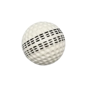 PU Foam Cricket Ball White Color With Black Seam For Training Practice
