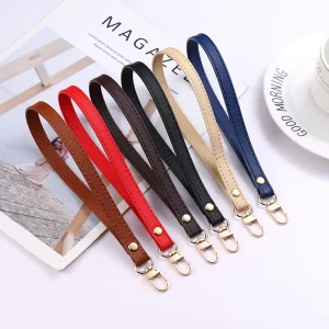 PU Leather 1.2cm X 21cm Short Clutch Bag Handle Eco Friendly Durable Portable Lightweight Fashionable Purse Wallet