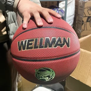 PU Leather Basketball with Butyl Inner Tube Eco-Friendly Customizable for Professional Teams Size 7
