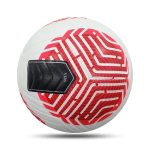 PU Leather Football Size 5 Professional Training Equipment Balones De Futbol Custom Soccer Ball Machine Stitched