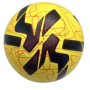 PU Leather Size 5 Thermal Bonded Training Football for Indoor Outdoor Use Lightweight