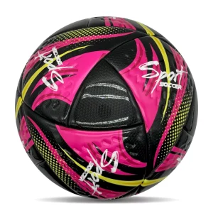 PU Leather Thermal Bonded Eco Friendly Size 5 Soccer Ball for Professional Training Team Sports Custom Logo