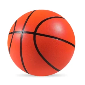 PU Material Silent Noise-Free Basketball Children Adolescents Indoor Training High Elasticity