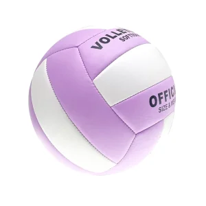 PU Material Size 5 Soft Volleyball for Adult Training Competition Machine Sewn by PVC for Primary School Students No.5